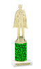  St. Patrick's Day Trophy.   Great award for your pageants, events, competitions, parties and more.  Clover Column 1