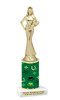 St. Patrick's Day Trophy.   Great award for your pageants, events, competitions, parties and more.  Clover Column 2