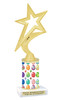 Easter theme trophy.  Festive award for your Easter pageants, contests, competitions and more