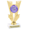  Easter theme trophy.  Festive award for your Easter pageants, contests, competitions and more.  92746