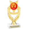 Easter theme trophy.  Festive award for your Easter pageants, contests, competitions and more.  ph-97