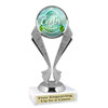 Easter theme trophy.  Festive award for your Easter pageants, contests, competitions and more.  5096