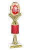 Easter theme trophy.  Festive award for your Easter pageants, contests, competitions and more.  90075-1