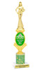 Custom Queen trophy.  Great for your pageants, contests, competitions and for the Queen in your life.  Green