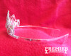 2" tall crown with side combs.  Large accent stones add to the beauty of this Tiara.  sas012