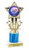 Patriotic theme trophy. Great trophy for all of your patriotic themed events!  (767