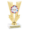 Patriotic theme trophy. Great trophy for all of your patriotic themed events!  (92746