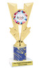 Patriotic theme trophy. Great trophy for all of your patriotic themed events!  (92746