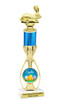  Easter theme trophy.  Festive award for your Easter pageants, contests, competitions and more.  6013
