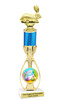  Easter theme trophy.  Festive award for your Easter pageants, contests, competitions and more.  6013