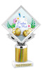 Easter Egg Hunt theme trophy.  Great award for  family, neighborhood, church, communities and other Easter Egg Hunts.