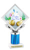 Easter Egg Hunt theme trophy.  Great award for  family, neighborhood, church, communities and other Easter Egg Hunts.