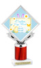 Easter Egg Hunt theme trophy.  Great award for  family, neighborhood, church, communities and other Easter Egg Hunts. 002