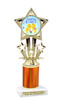 Easter theme trophy.  Great award for your pageants, Easter Egg Hunts, contests, competitions and more.  767