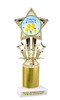 Easter theme trophy.  Great award for your pageants, Easter Egg Hunts, contests, competitions and more.  767