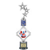 Patriotic theme trophy. 16" tall Great trophy for all of your patriotic themed events!  005