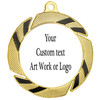 Custom medal.  Upload your logo, art work or text for a unique medal great for any event!  951g