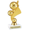 Soccer trophy.  6" Soccer trophy is great for your schools, soccer teams and rec. departments.   9605