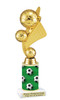 Soccer trophy.   Great trophy for your soccer team, schools and rec departments - sub columns  9605