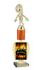 Halloween trophy. Great trophy for your Halloween events, pageants and more.  14" tall - Zombie