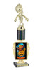 Halloween trophy. Great trophy for your Halloween events, pageants and more.  14" tall - Zombie