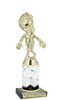Our Exclusive Halloween trophy. Great trophy for your Halloween events, pageants and more.  10" tall - Sub 1