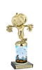 Our Exclusive Halloween trophy. Great trophy for your Halloween events, pageants and more.  10" tall - Sub 2