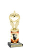 Our Exclusive Halloween trophy. Great trophy for your Halloween events, pageants and more.  10" tall - Sub 5