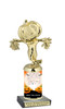 Our Exclusive Halloween trophy. Great trophy for your Halloween events, pageants and more.  10" tall - Sub 6