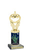 Our Exclusive Halloween trophy. Great trophy for your Halloween events, pageants and more.  10" tall - Sub 7