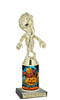 Our Exclusive Halloween trophy. Great trophy for your Halloween events, pageants and more.  10" tall - Sub 8