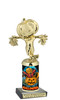 Our Exclusive Halloween trophy. Great trophy for your Halloween events, pageants and more.  10" tall - Sub 8