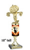 Our Exclusive Halloween trophy. Great trophy for your Halloween events, pageants and more.  12" tall - Sub 2