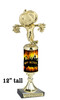 Our Exclusive Halloween trophy. Great trophy for your Halloween events, pageants and more.  12" tall - Sub 2