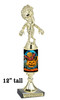 Our Exclusive Halloween trophy. Great trophy for your Halloween events, pageants and more.  12" tall - Sub 4