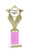 Custom glitter trophy.  Add your logo or art work for a unique award!  Numerous glitter colors and heights available - 5086g Custom glitter trophy.  Add your logo or art work for a unique award!  Numerous glitter colors and heights available - 5086g