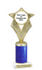 Custom glitter trophy.  Add your logo or art work for a unique award!  Numerous glitter colors and heights available - 5086g Custom glitter trophy.  Add your logo or art work for a unique award!  Numerous glitter colors and heights available - 5086g