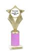 Custom glitter trophy.  Add your logo or art work for a unique award!  Numerous glitter colors and heights available - 5086g Custom glitter trophy.  Add your logo or art work for a unique award!  Numerous glitter colors and heights available - 5086g
