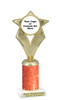 Custom glitter trophy.  Add your logo or art work for a unique award!  Numerous glitter colors and heights available - 5086g Custom glitter trophy.  Add your logo or art work for a unique award!  Numerous glitter colors and heights available - 5086g