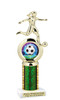 Female Soccer trophy.   Great trophy for your soccer team, schools and rec departments