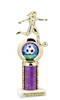 Female Soccer trophy.   Great trophy for your soccer team, schools and rec departments