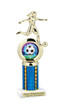 Female Soccer trophy.   Great trophy for your soccer team, schools and rec departments