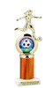 Female Soccer trophy.   Great trophy for your soccer team, schools and rec departments