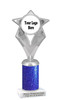 Custom glitter trophy.  Add your logo or art work for a unique award!  Numerous glitter colors and heights available - 5086s