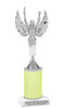 Glitter trophy with Silver Victory.  Numerous trophy heights  and glitter colors available