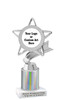 Custom  trophy.  Add your logo or art work for a unique award!  Great for any event or contest.  5043s-prism