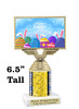 Easter theme trophy.  Great award for your pageants, Easter Egg Hunts, contests, competitions and more.  676-1