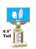 Easter theme trophy.  Great award for your pageants, Easter Egg Hunts, contests, competitions and more.  676-2