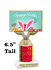 Easter theme trophy.  Great award for your pageants, Easter Egg Hunts, contests, competitions and more.  676-3