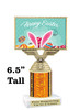 Easter theme trophy.  Great award for your pageants, Easter Egg Hunts, contests, competitions and more.  676-3